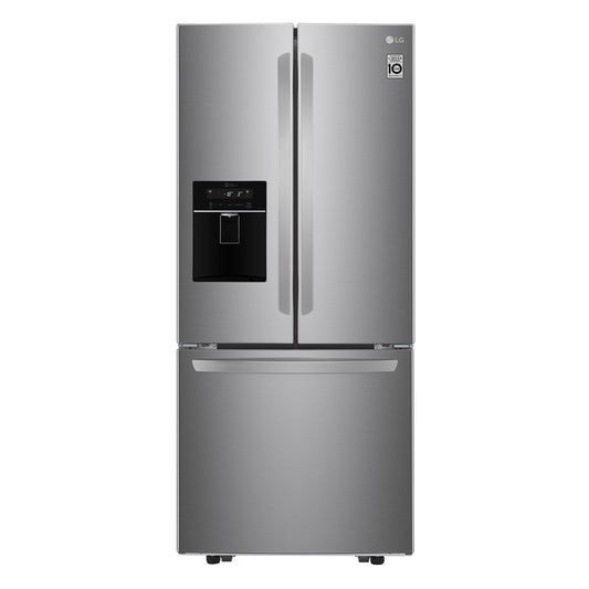 LG 30 INCH 22 CU. FT. STAINLESS STEEL FRENCH DOOR REFRIGERATOR - LCFS22EXS