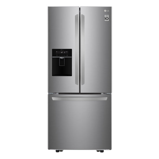 LG 30 Inch French Door Refrigerator with Water Dispenser, 21.8 cu. ft. - LCFS22EXS