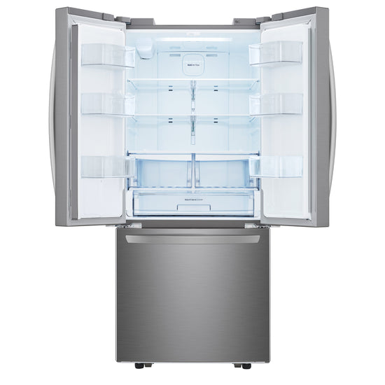 LG 30 Inch French Door Refrigerator with Water Dispenser, 21.8 cu. ft. - LCFS22EXS