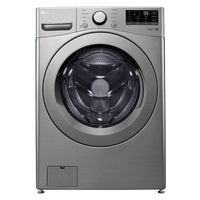 LG 5.2 cu. ft. Front Load Washer, Graphite Steel - WM3400CV