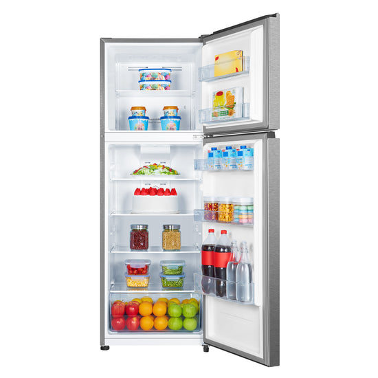 Hisense 24 Inch Top Freezer Refrigerator, Stainless Steel - RT12A2CSE