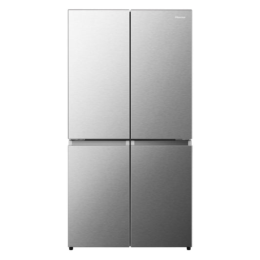 Hisense 36 Inch Counter-Depth 4-Door Refrigerator, Stainless Steel - RQ22A4CSD