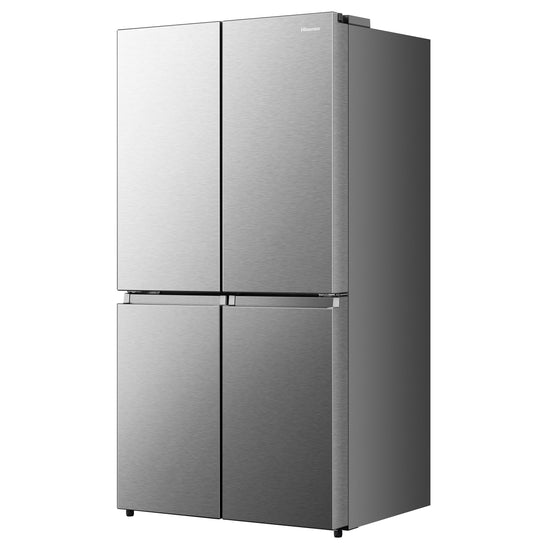 Hisense 36 Inch Counter-Depth 4-Door Refrigerator, Stainless Steel - RQ22A4CSD