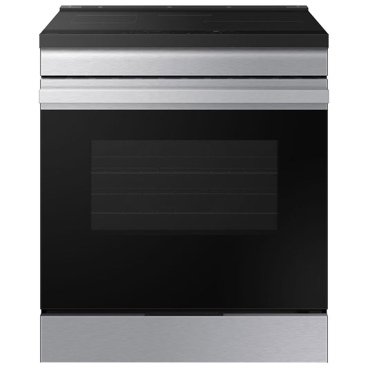 Samsung 30 Inch Induction Slide-In Electric Range, Stainless Steel - NSI6DG9300SRAC