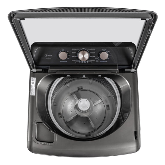 Midea 4.7 cu ft. Top Load Washing Machine, Grey - MLTW47A5BGG