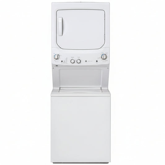 GE 27 Inch Electric Laundry Centre, White - GUV27ESMWWW