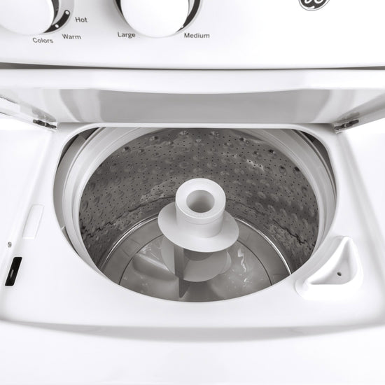 GE 27 Inch Electric Laundry Centre, White - GUV27ESMWWW