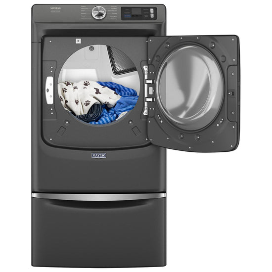 Maytag 7.4 Cu. Ft. Pet Pro Smart Electric Dryer, Volcano Black - YMED7020RU