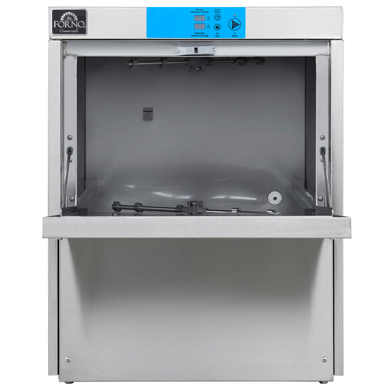 Forno 24 in. Commercial Under-Counter Dishwasher, Stainless Steel - FCMDW0024