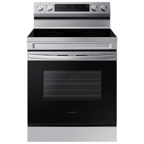 Samsung 30 Inch Freestanding Electric Range with Air Fry, 6.3 cu. ft. - NE63A6515SS/AC