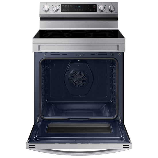 Samsung 30 Inch Freestanding Electric Range with Air Fry, 6.3 cu. ft. - NE63A6515SS/AC