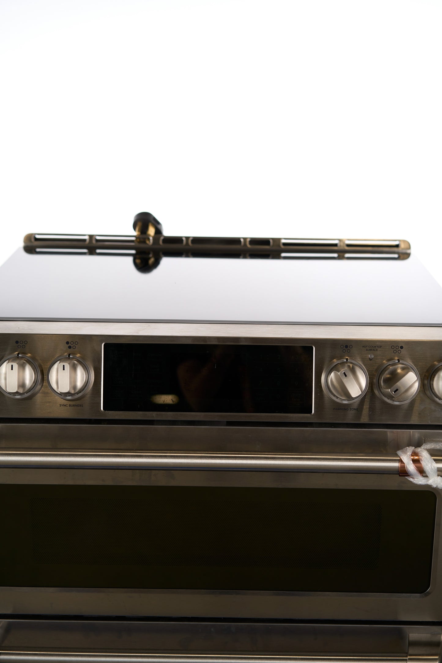 Café™ 30" Slide-In Front Control Induction and Convection Double Oven Range Stainless Steel - CCHS950P2MS1