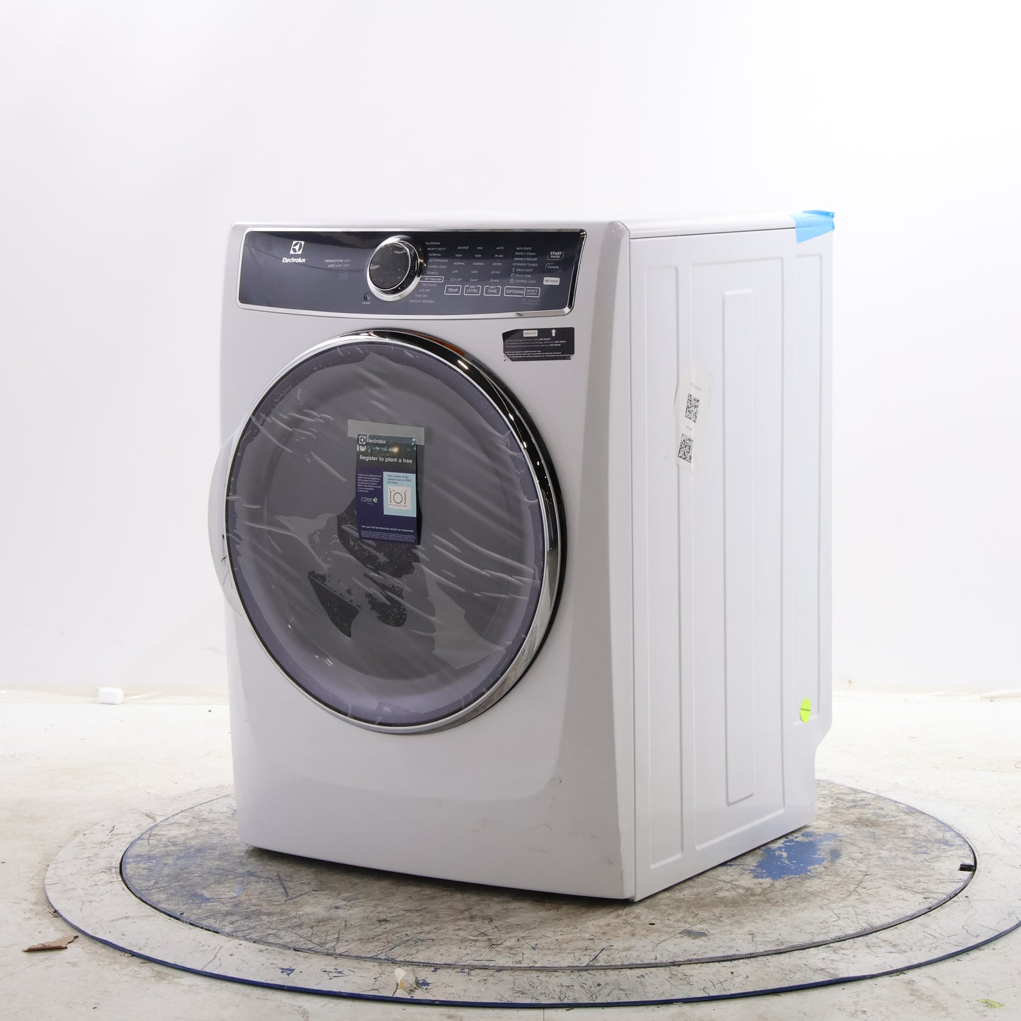 ELECTROLUX 27 INCH GAS DRYER WITH 8.0 CU. FT. CAPACITY, WHITE - ELFG7637AW