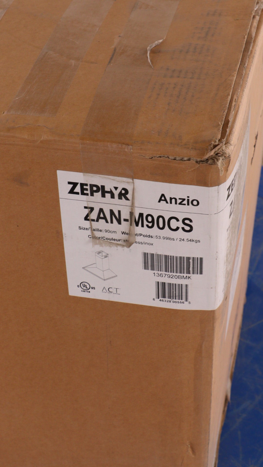 ZEPHYR ANZIO 36 INCH RANGE - ZAN-M90CS