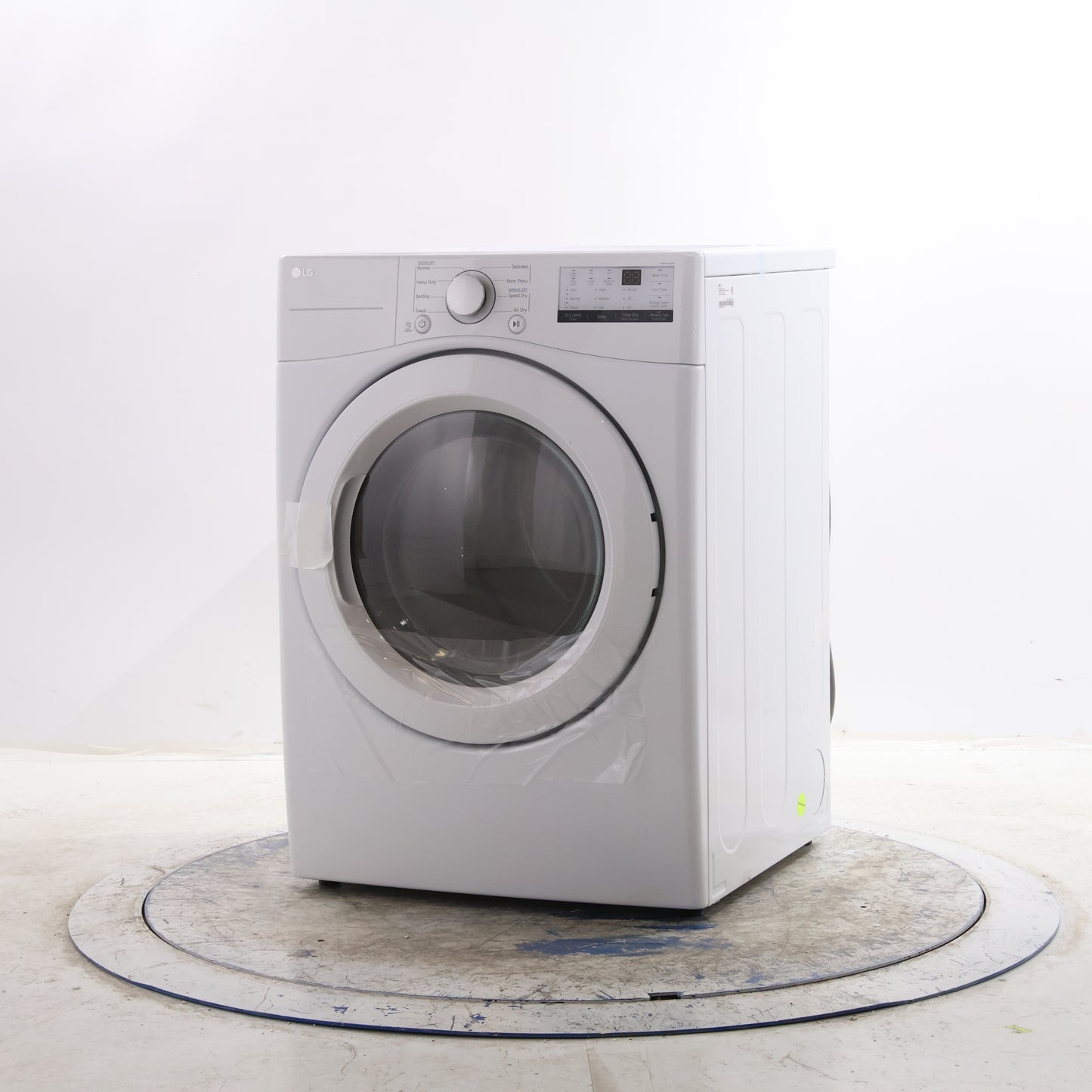 LG 7.4 Cu. Ft. Electric Dryer - White - DLE3450W