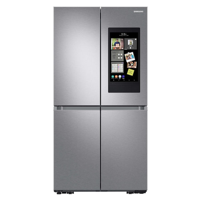 Samsung 22.5 Cu. Ft. 4-Door Smart French Door Refrigerator with Family Hub - RF23A9771SR