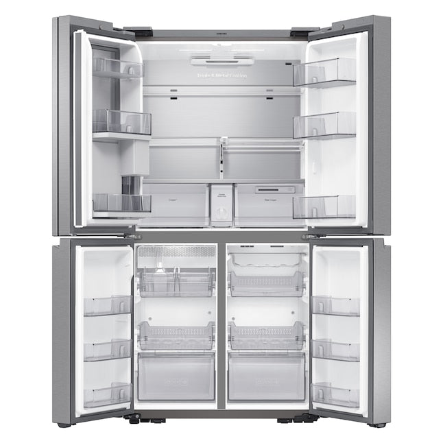 Samsung 22.5 Cu. Ft. 4-Door Smart French Door Refrigerator with Family Hub - RF23A9771SR