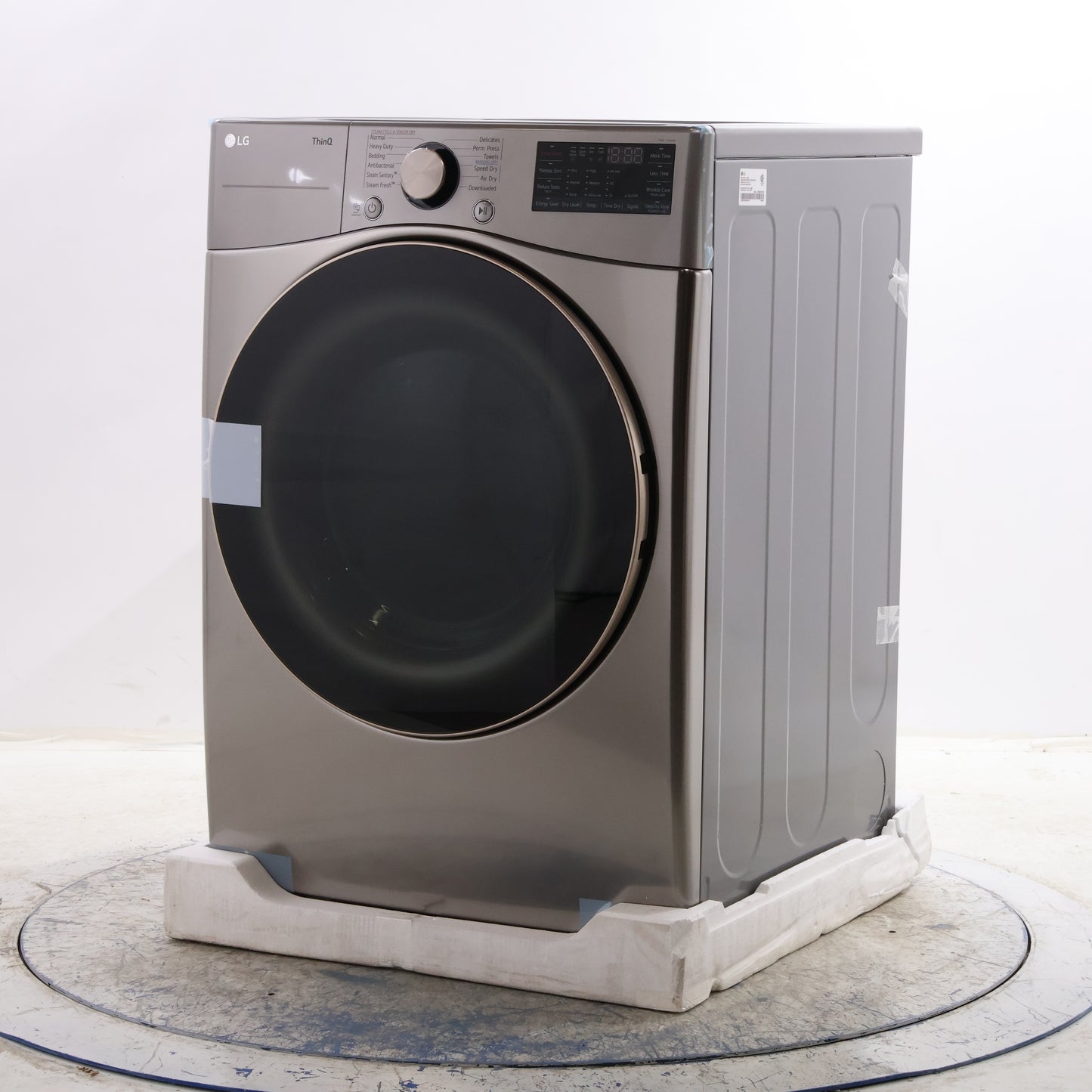 LG 7.4 CU. FT. SMART FRONT LOAD ELECTRIC DRYER - DLEX3850V