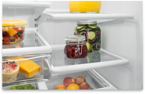 Whirlpool 30 Inch Bottom Freezer Refrigerator with 19 cu. ft. Capacity, Stainless Steel - WRB329LFBM