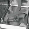 Beko 18 Inch Slim Built-Under Dishwasher, Fingerprint Free Stainless Steel - DDS25842X BEKO