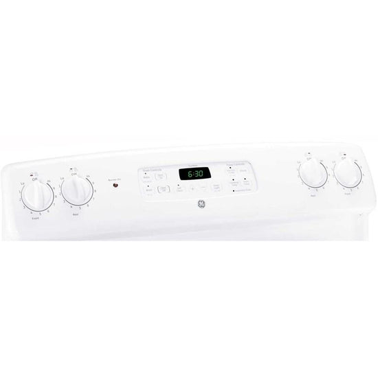 GE 30 Inch Freestanding Electric Range, White - JCBS280DMWW