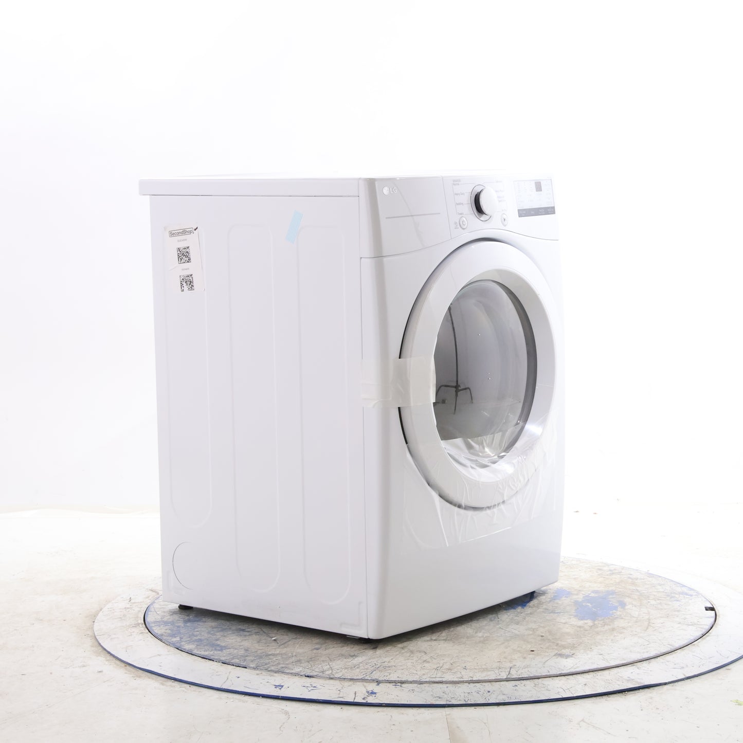 LG 7.4 Cu. Ft. Electric Dryer - White - DLE3450W