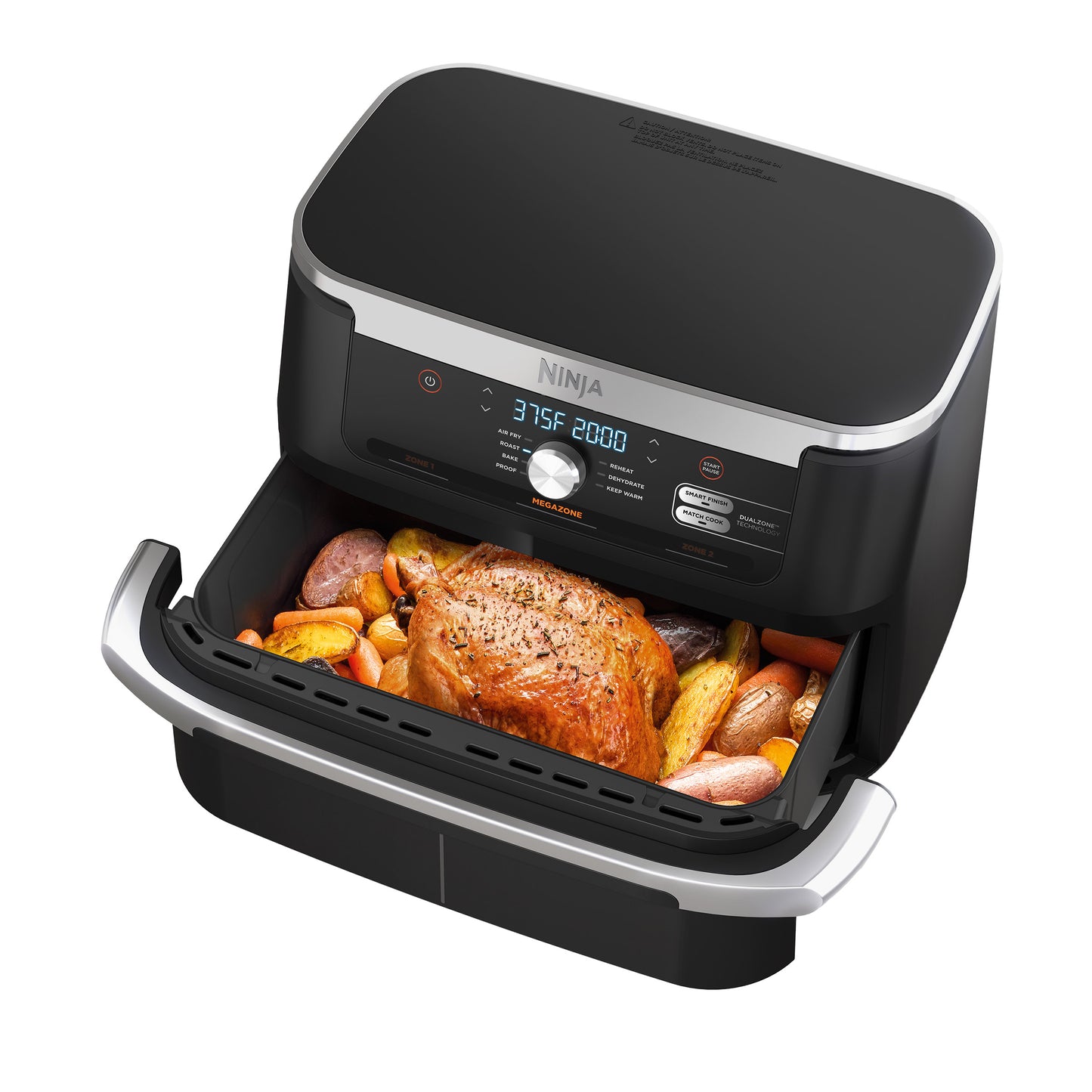 Ninja Foodi FlexBasket Air Fryer with 10.41 L (11 qt.) MegaZone - AD600CCO