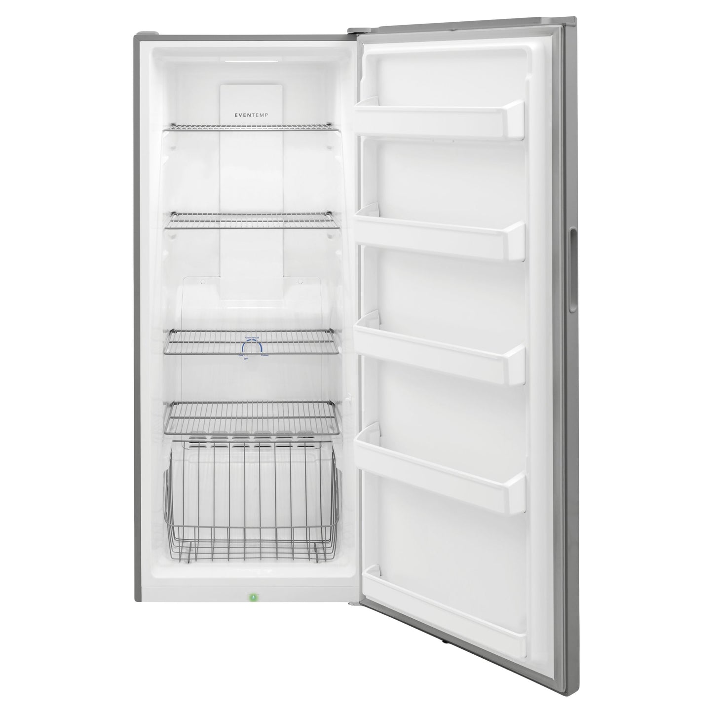 FRIGIDAIRE 13 CU FT. STAINLESS STEEL UPRIGHT FREEZER WITH EVENTEMP COOLING SYSTEM - FFFU13F2VV