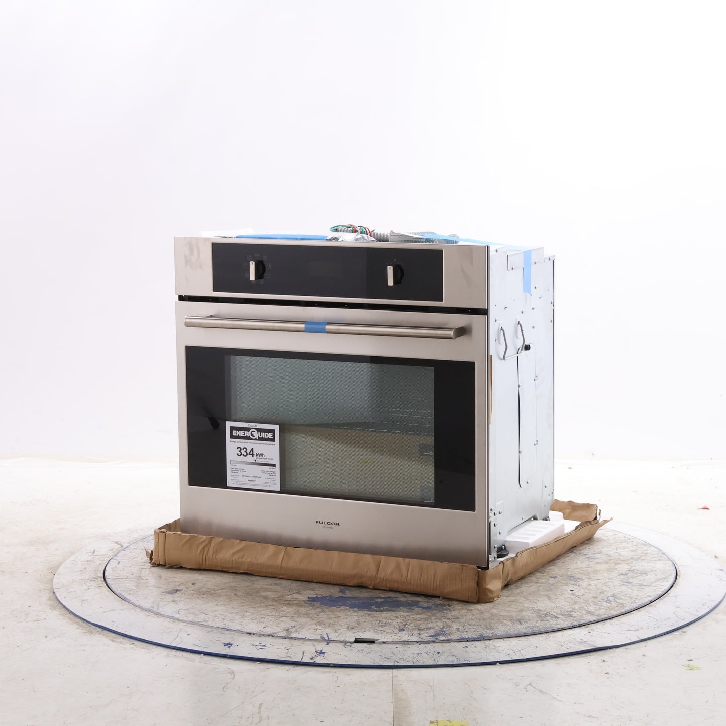 30" FULGOR MILANO 400 SERIES SINGLE CONVECTION ELECTRIC OVEN - F4SP30S3