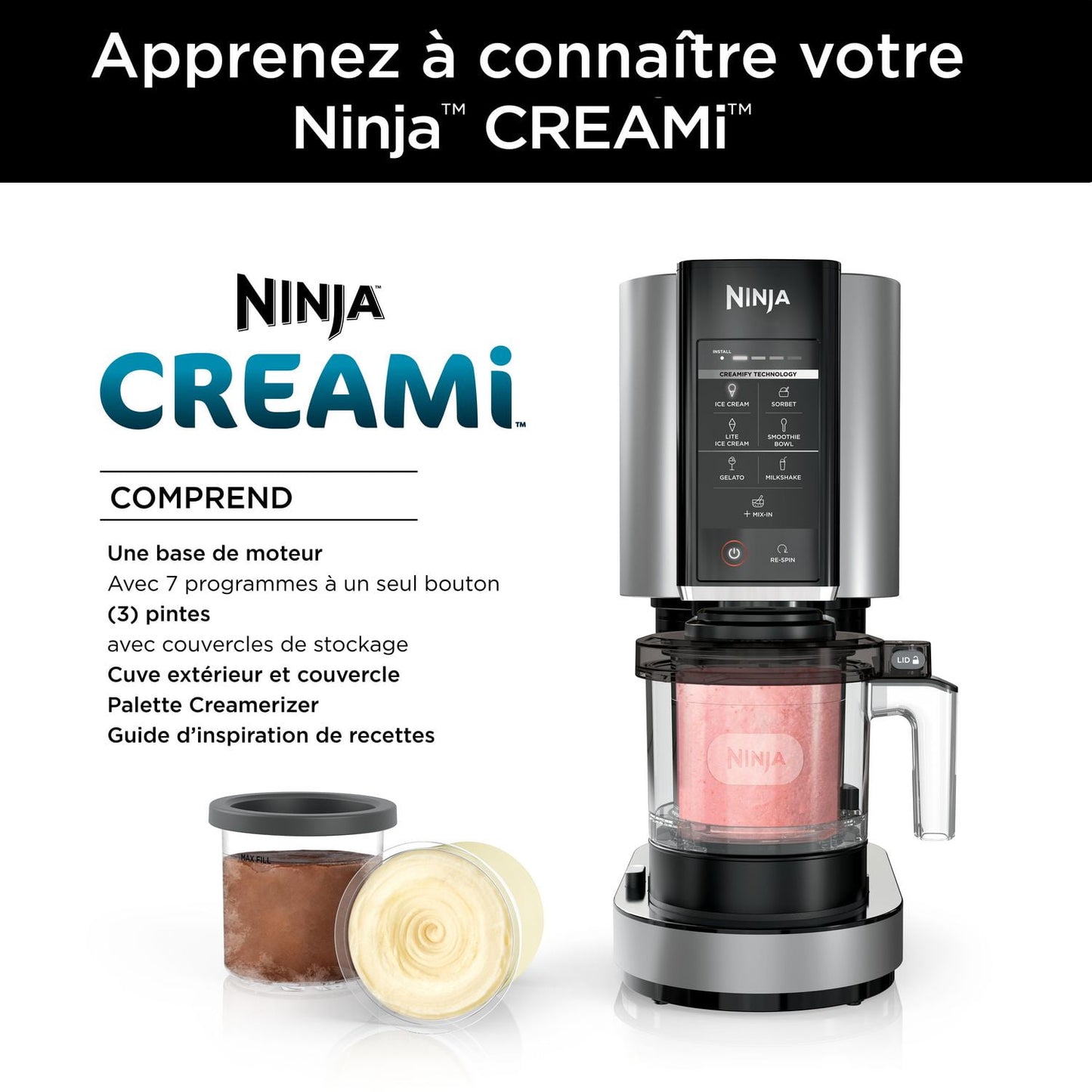 Ninja Creami Ice Cream Maker - NC301C