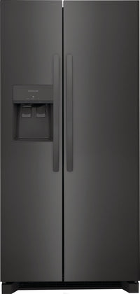 Frigidaire 22.3 Cu. Ft. Side-by-Side Refrigerator, Black Stainless Steel - FRSS2323AD