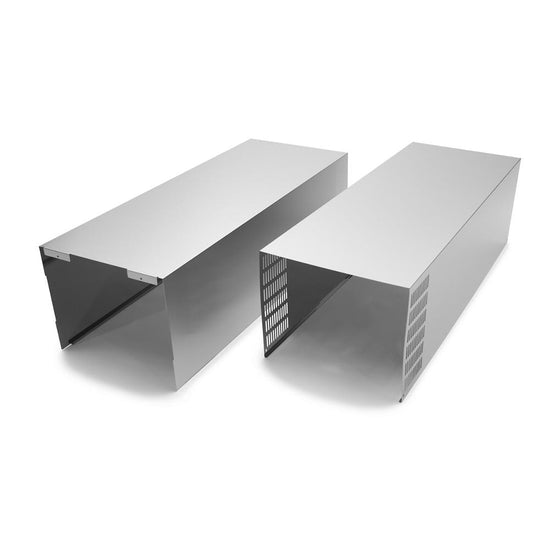 Whirlpool Wall-Mounted Range Hood Extension Kit Stainless Steel - EXTKIT12HS
