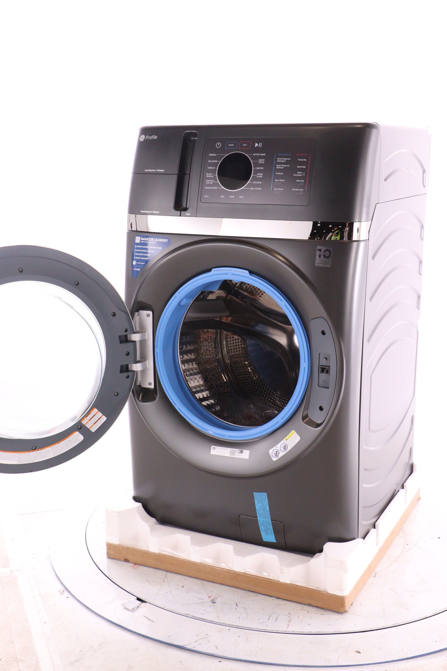 GE Profile™ ENERGY STAR® 4.8 cu. ft. Capacity UltraFast Washer/Dryer Combo - PFQ97HSPVDS