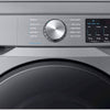 Samsung 27 Inch Front Load Washer with 4.5 cu. ft. Capacity, Steam, Platinum - WF45R6100AP/US