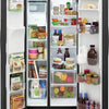 Frigidaire 22.3 Cu. Ft. Side-by-Side Refrigerator, Black Stainless Steel - FRSS2323AD