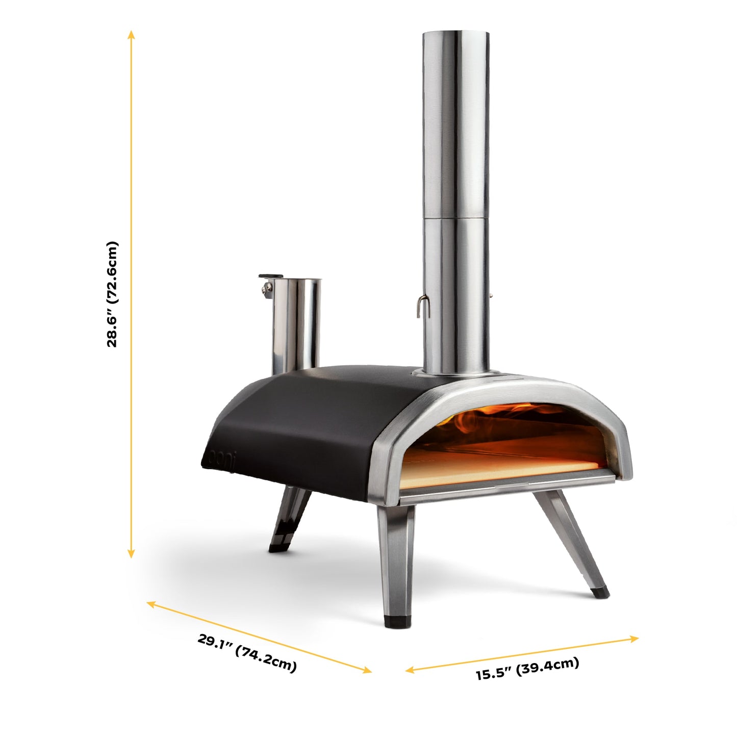 Ooni Fyra 12 Wood Pellet Outdoor Pizza Oven - UU-P0AD00