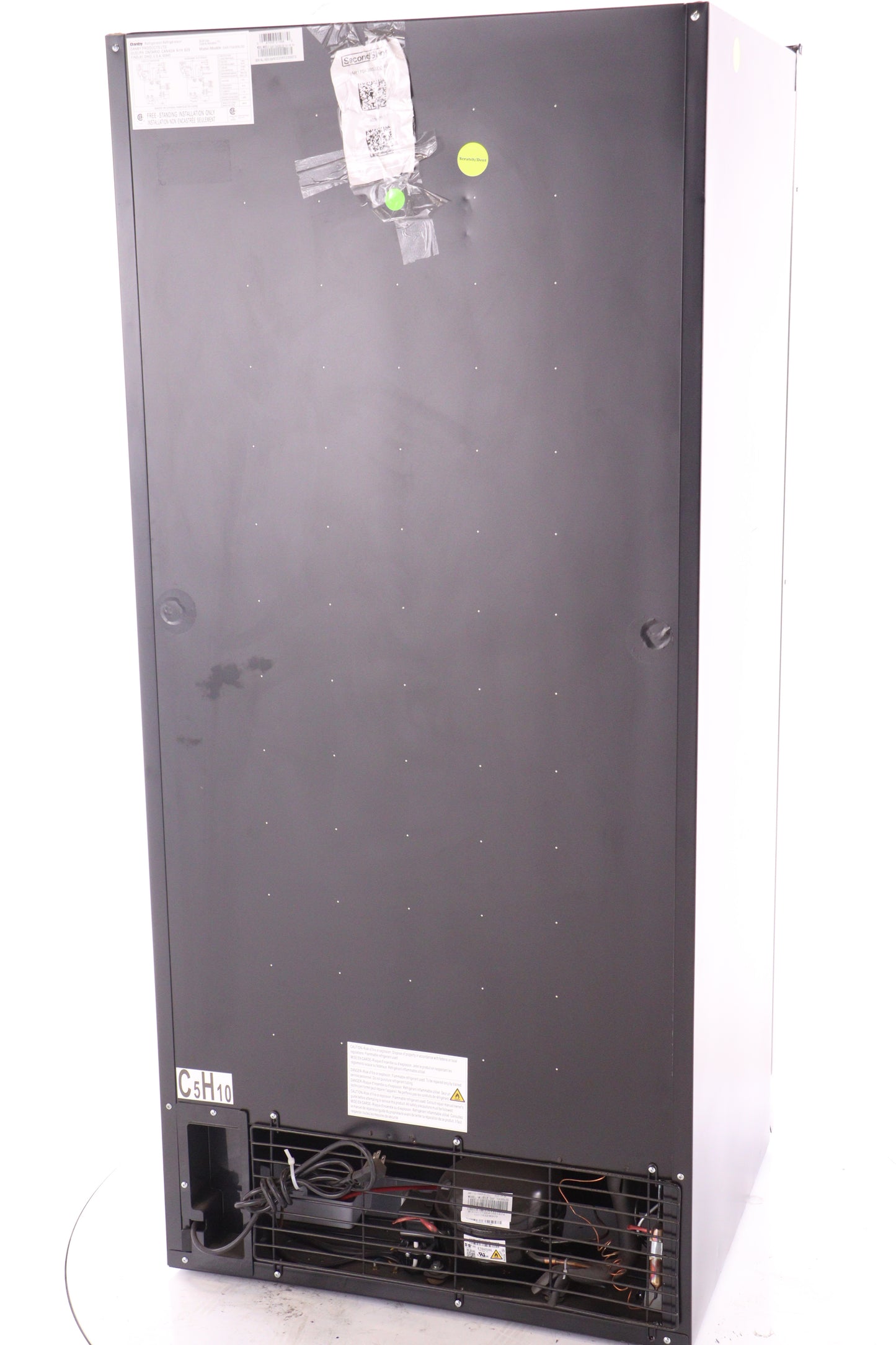 Danby Appliances 30 Inch Freestanding Full/All Refrigerator - DAR170A3BSLDD - REFURBISHED (See Features)