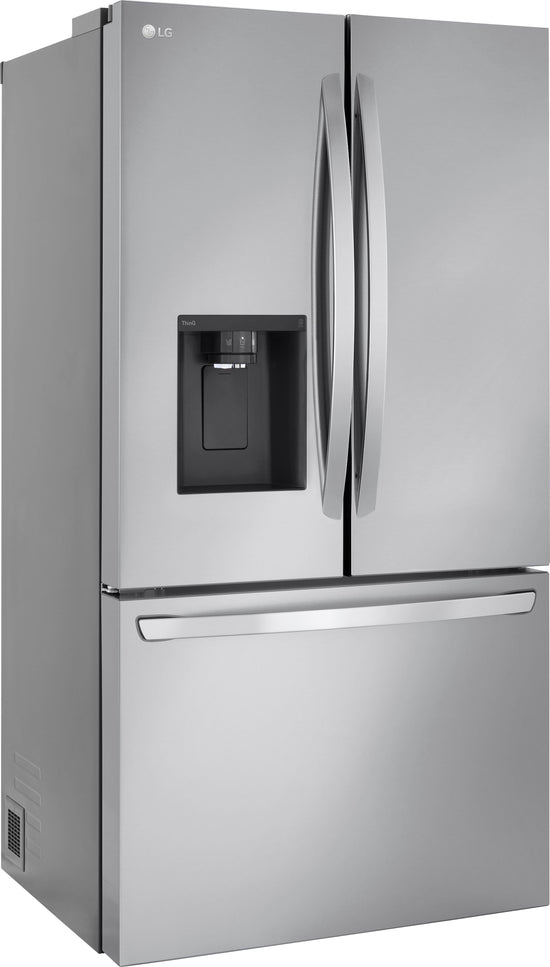 LG 36 Inch Counter-Depth French Door Refrigerator, 25.5 Cu. Ft., Stainless Steel - LRFXC2606S