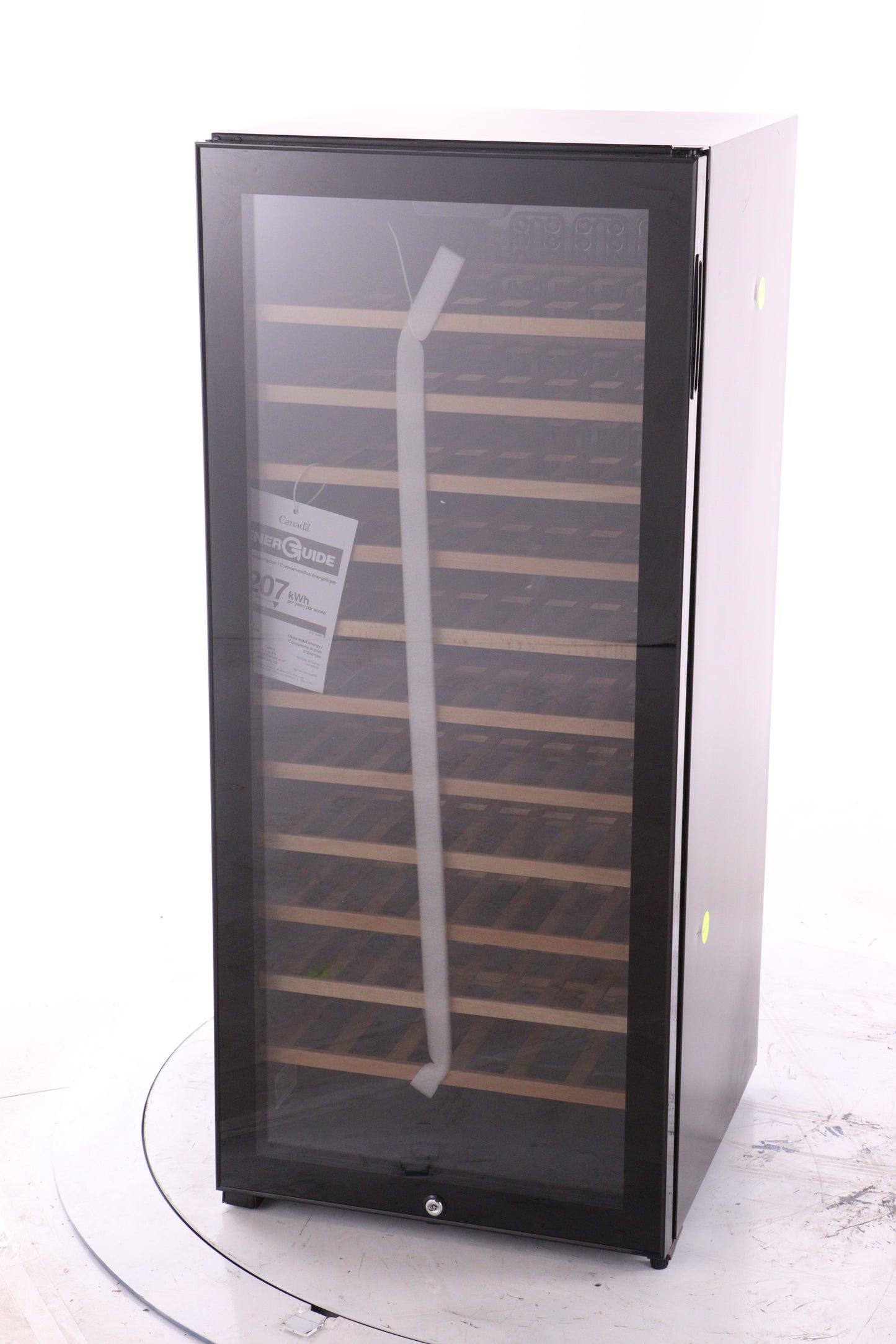 Danby 94 Bottle Free-Standing Wine Cooler in Black - DWC94L1B - REFURBISHED (See Features)