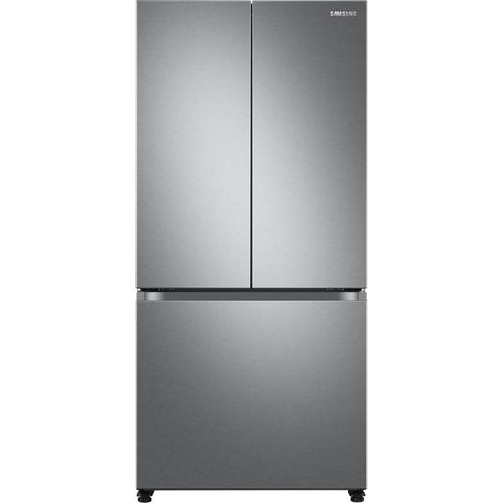 Samsung 33 Inch Counter-Depth French-Door Refrigerator, Stainless Steel - RF18A5101SR/AA