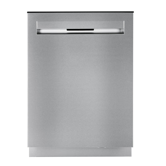 Hisense 24 Inch Top Control Built-in Dishwasher with Third Rack, Stainless Steel - HUI66360XCUS