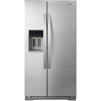 Whirlpool 36 Inch Counter-Depth Side-by-Side Refrigerator with 20.6 Cu. Ft. Capacity - WRS571CIHZ