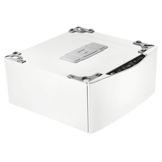 LG Sidekick 1-cu ft 27-inch White Pedestal Washer - WD100CW
