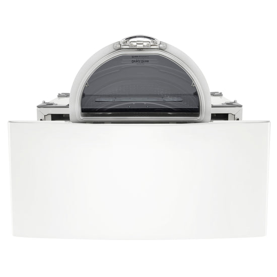 LG Sidekick 1-cu ft 27-inch White Pedestal Washer - WD100CW