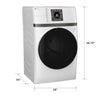GE Profile 4.6 cu ft Ventless All-in-One Washer Dryer Combo - PFQ83HSLWWW