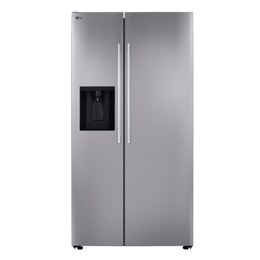 LG 36 Inch Side-by-Side Refrigerator, 26.6 cu. ft., PrintProof Stainless - LS27T3230S