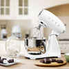 Smeg Stand Mixer White 4.8L, 750W - SMF05WHUS