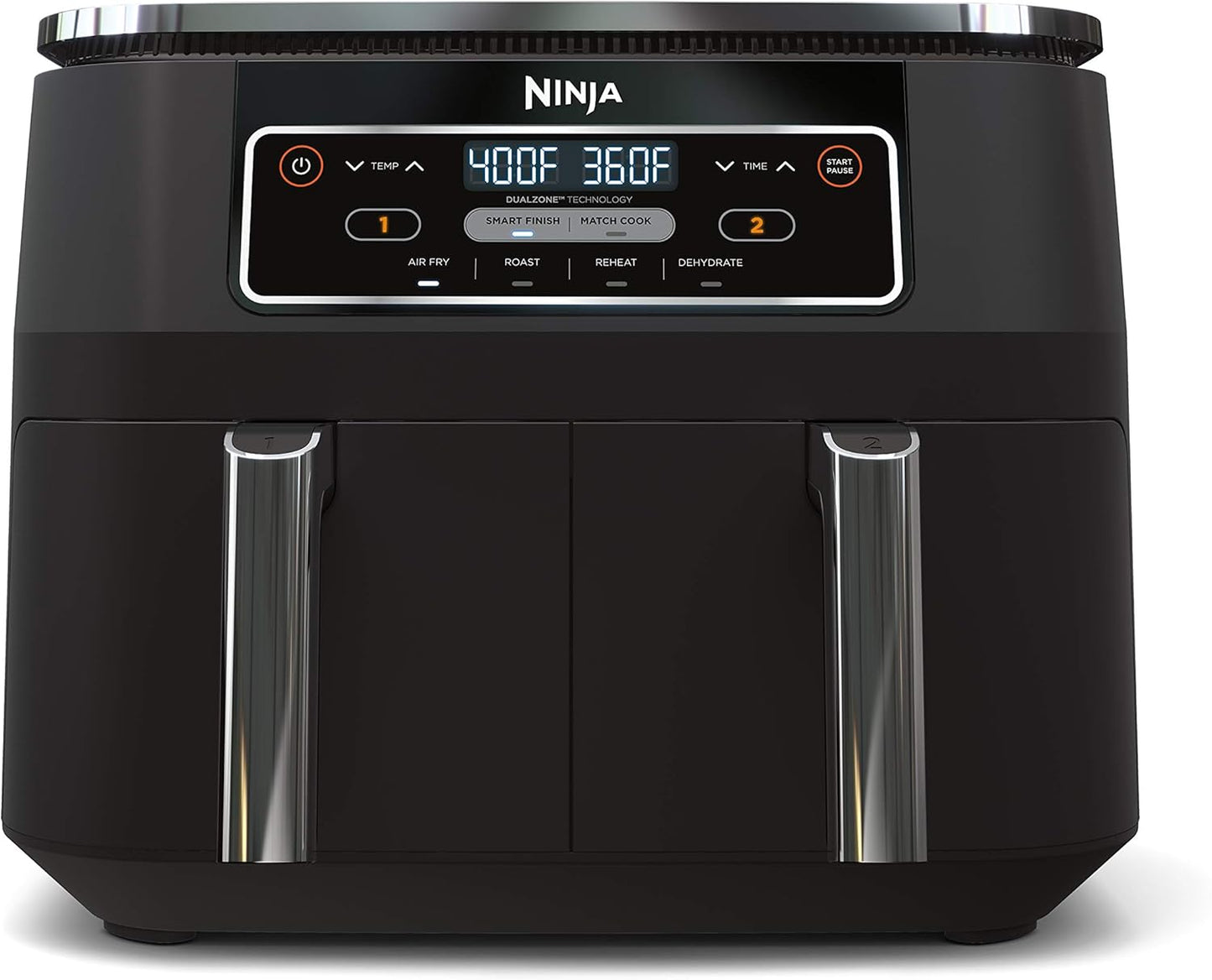 Ninja Foodi 4-in-1 8-qt 2-Basket Air Fryer with DualZone Technology - DZ100CCO