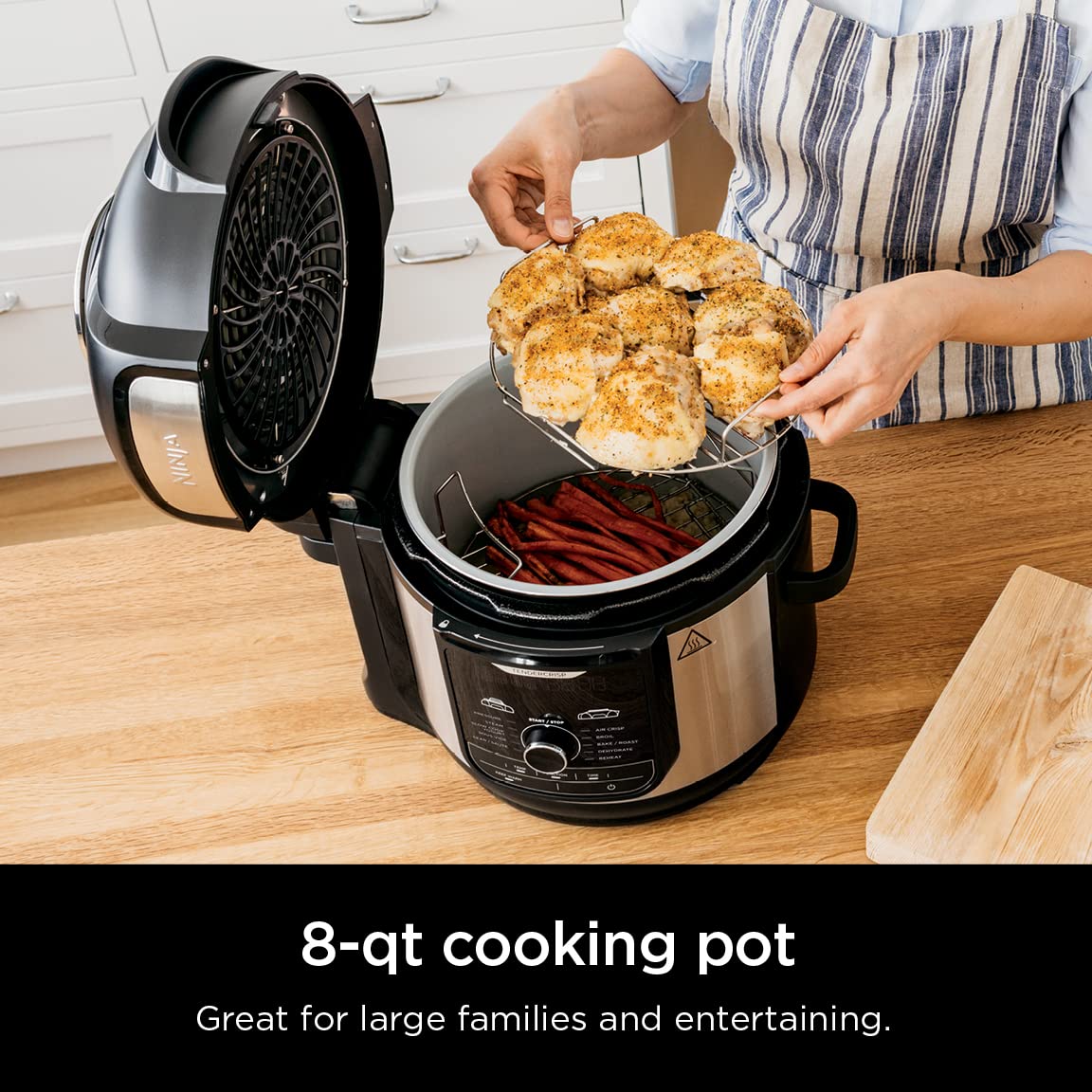 Ninja Foodi 8 Quart Pressure Cooker Air Fryer - OS405CCO