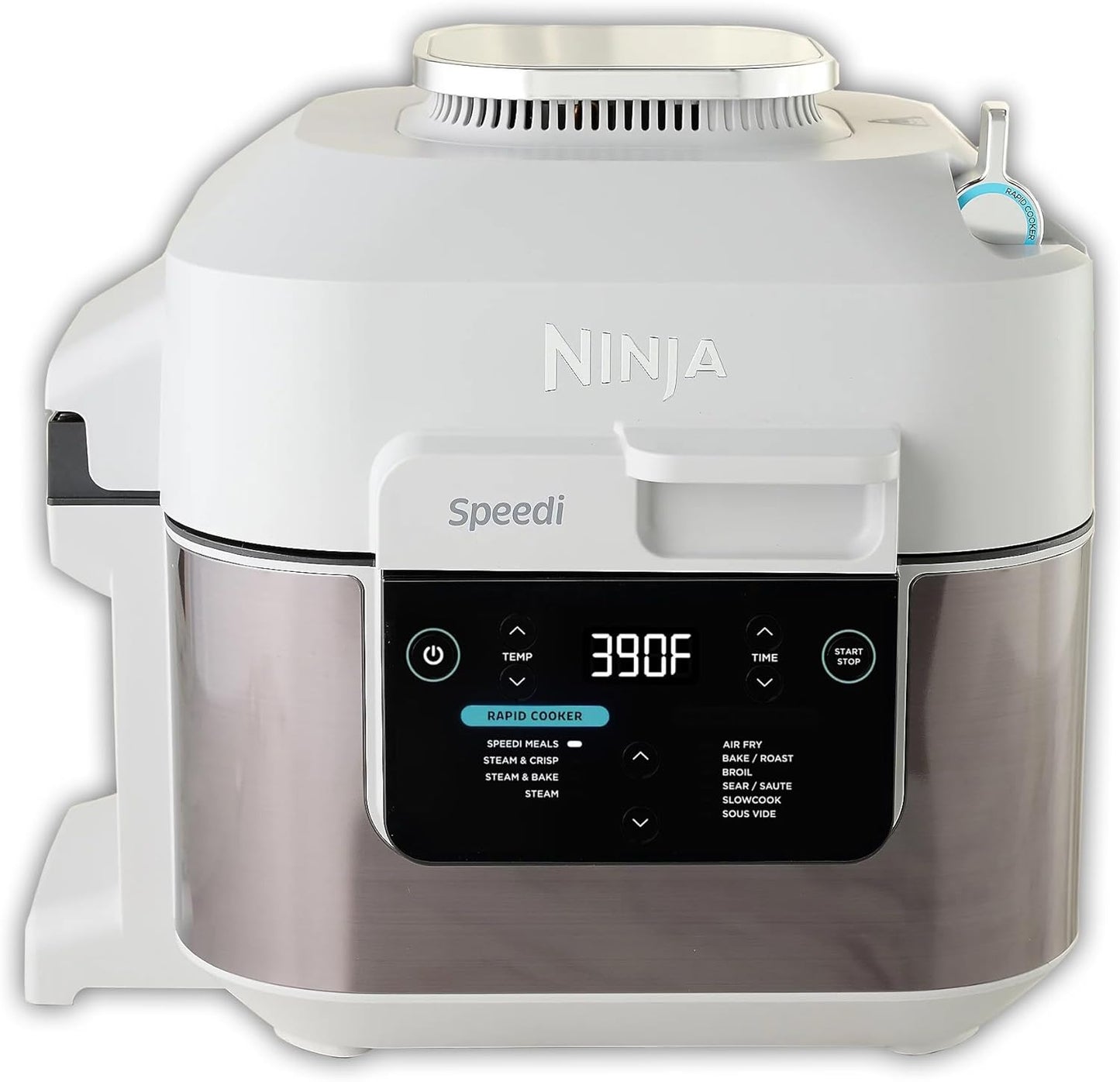 Ninja Speedi Rapid Cooker & Air Fryer 12-in-1 Functions Light Gray - SF303CCO